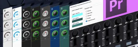 MIDI-MT - Control Surface транслятор для Premiere Pro + микшер аудио сессий приложений + управление 'Умным Домом'