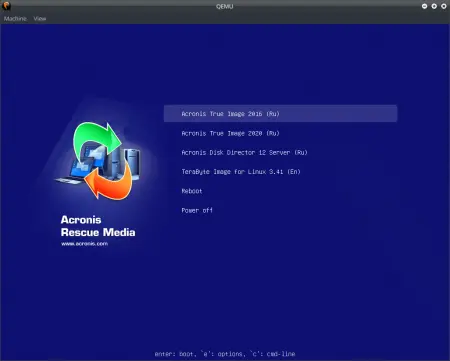 Acronis 2020 + TeraByte Image BootCD