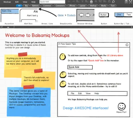 Balsamiq Mockups For Desktop