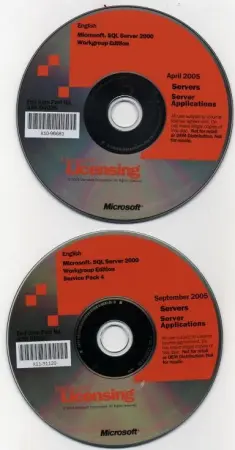 SQL Server 2000 Workgroup Edition + SP4