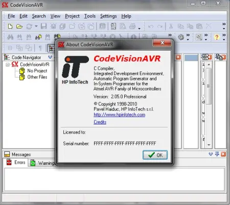 CodeVision AVR Professional