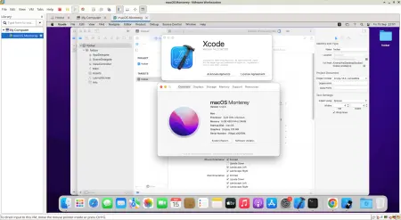 macOS Sonoma + Xcode (Образ для VMware)