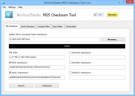MD5 Checksum Verifier