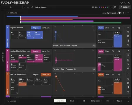 MNE Audio Software - Oh!Snap