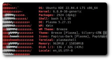 Ubuntu KDE Plasma