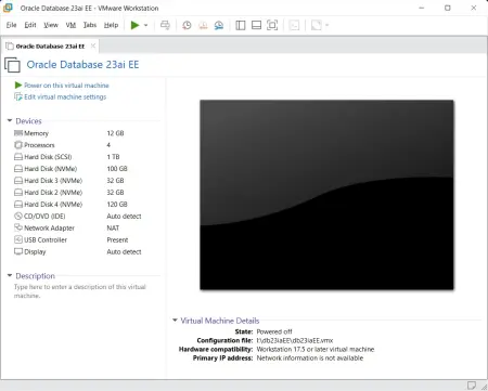 Oracle Database Enterprise Edition for Linux x64 (Образ VMWare)
