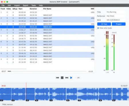 Sonoris DDP Creator 5 Standard